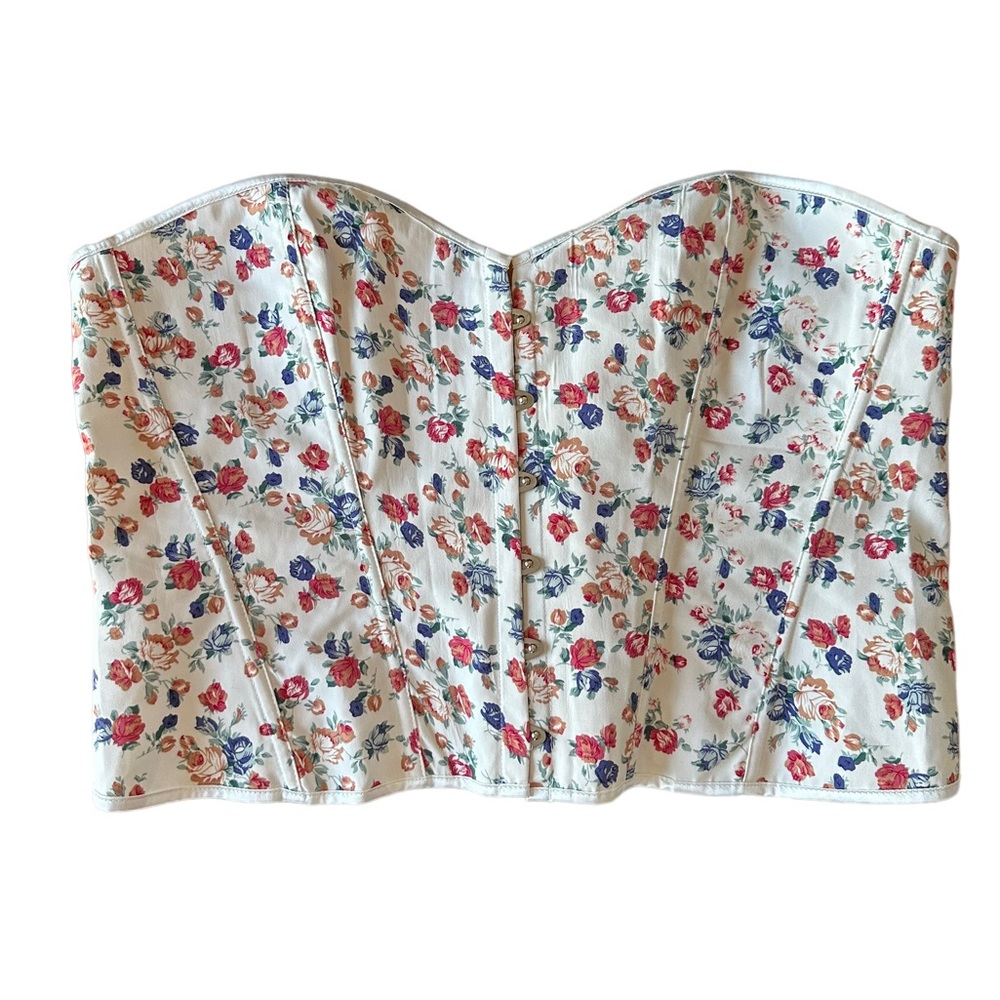 NWOT Floral Corset 4X No Brand